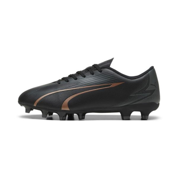 ULTRA PLAY FG/AG Men's Football Boots in Black/Copper Rose, Size 8.5, Textile by PUMA