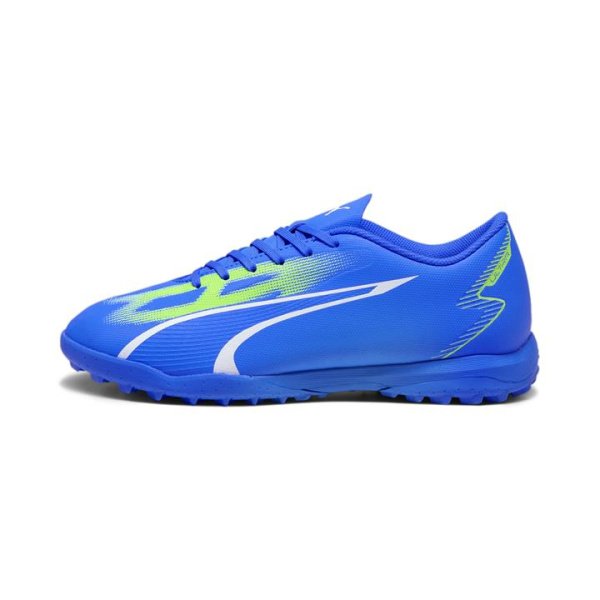 ULTRA PLAY TT Men's Football Boots in Ultra Blue/White/Pro Green, Size 10, Textile by PUMA