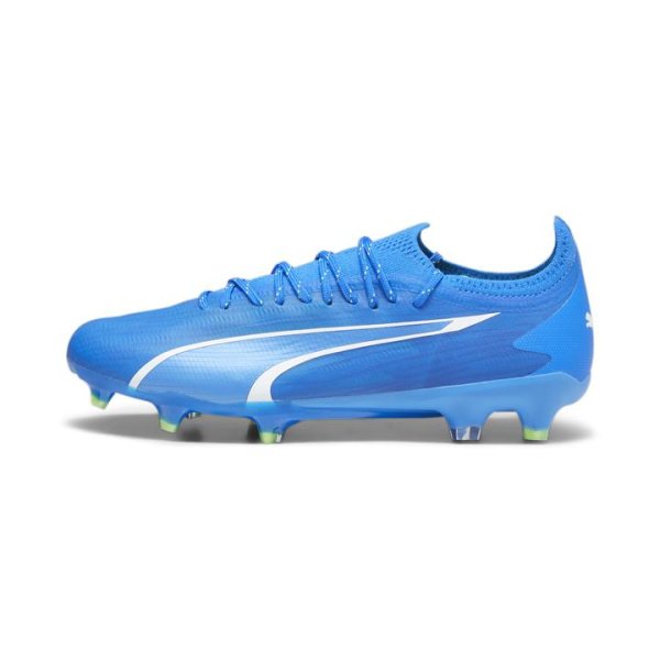 ULTRA ULTIMATE FG/AG Women's Football Boots in Ultra Blue/White/Pro Green, Size 7, Textile by PUMA Shoes