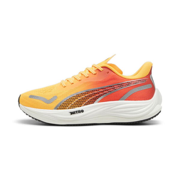 Velocity NITROâ„¢ 3 Men's Running Shoes in Sun Stream/Sunset Glow/White, Size 7, Textile by PUMA Shoes