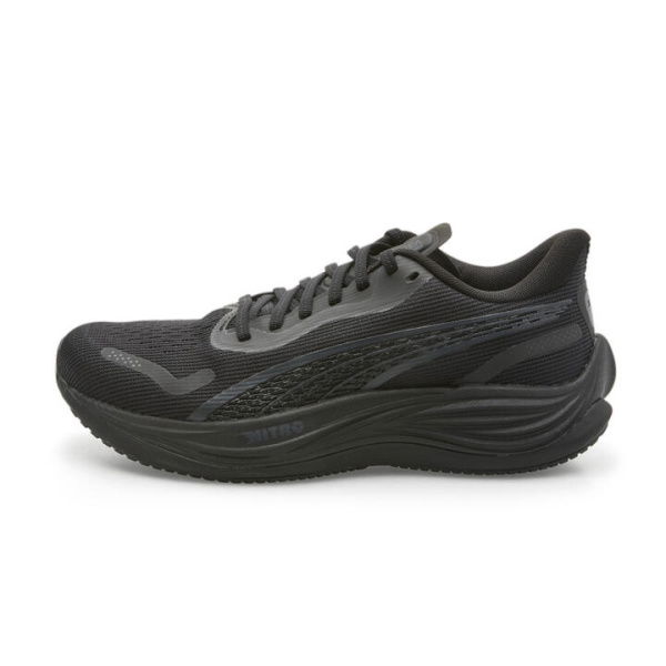 Velocity NITROâ„¢ 3 Men's Wide Running Shoes in Black/Flat Dark Gray, Size 7 by PUMA Shoes