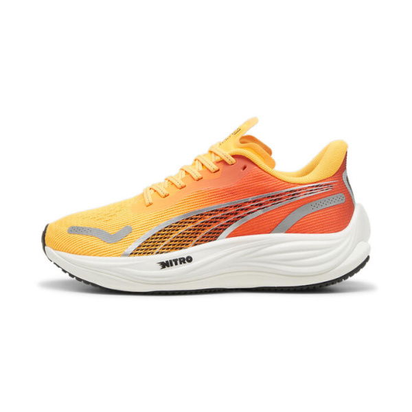 Velocity NITROâ„¢ 3 Women's Running Shoes in Sun Stream/Sunset Glow/White, Size 5.5, Textile by PUMA Shoes