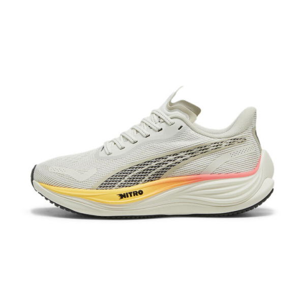 Velocity NITROâ„¢ 3 Women's Running Shoes in Vapor Gray/Sun Stream/Sunset Glow, Size 5.5 by PUMA Shoes