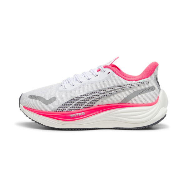 Velocity NITROâ„¢ 3 Women's Running Shoes in White/Sunset Glow, Size 5.5 by PUMA Shoes