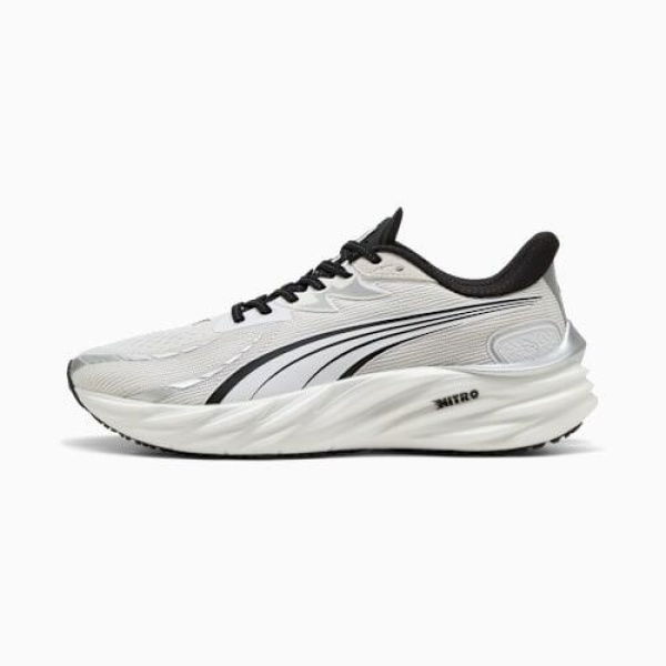 Velocity NITROâ„¢ 4 Running Shoes Men in White/Black, Size 7, Textile by PUMA Shoes