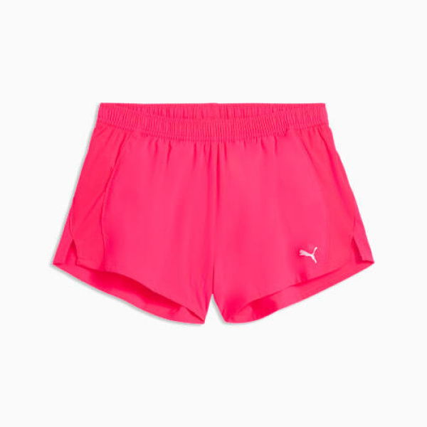 VELOCITY Women's Running 3 Shorts in Pure Pink, Size XS, Polyester by PUMA