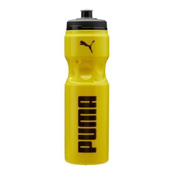 Vertical Water Bottle in Black/Cosmic Yellow by PUMA