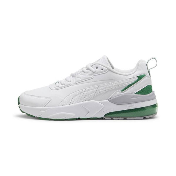 Vis2K Better Unisex Sneakers in White/Archive Green, Size 12, Synthetic by PUMA Shoes