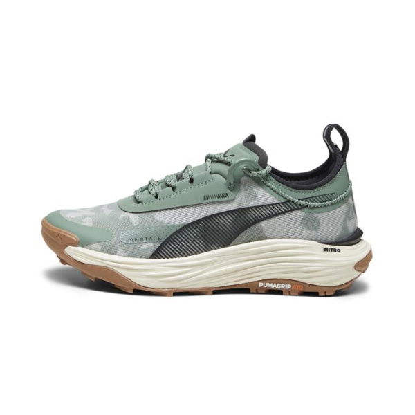 Voyage NITROâ„¢ 3 Women's Trail Running Shoes in Eucalyptus/Alpine Snow/Black, Size 11 by PUMA Shoes