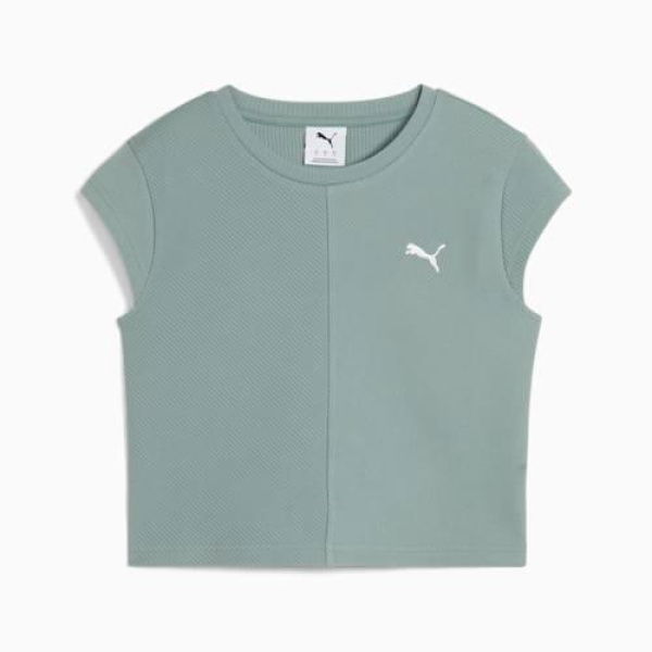 WARDROBE ESSENTIALS Women's Ribbed Baby T