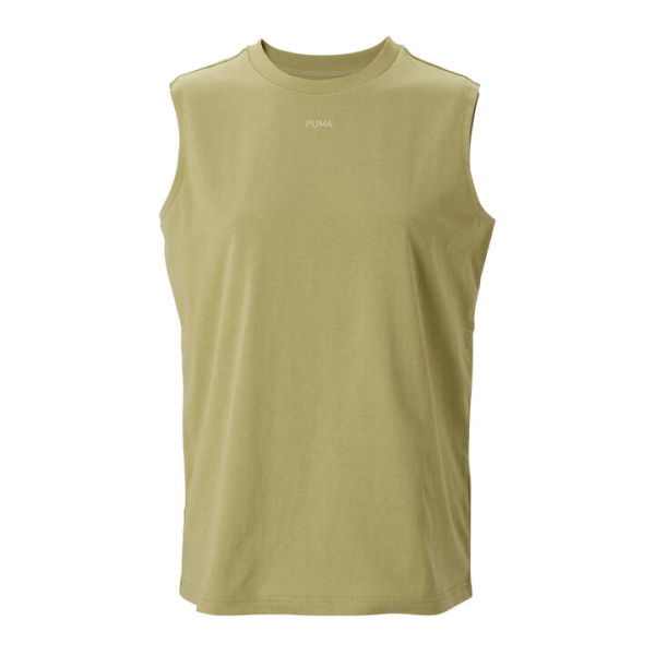 Women's Oversized Tank Top in Calming Green, Size XS by PUMA