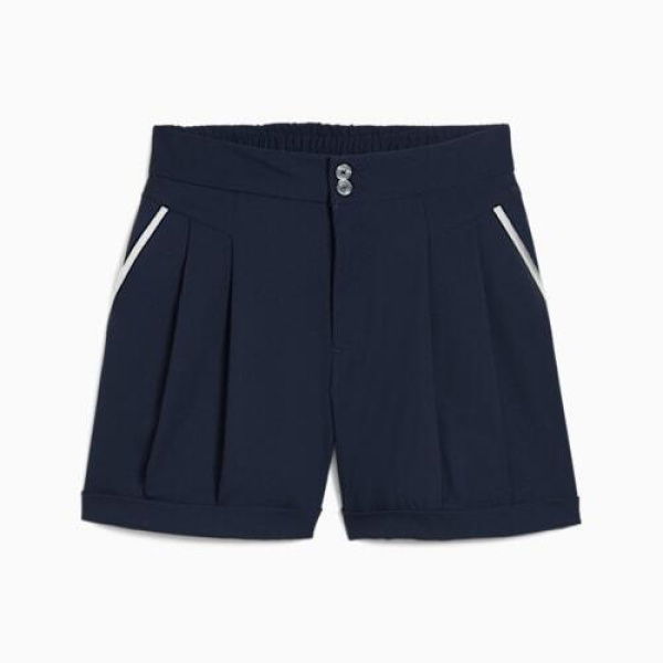 x Arnold Palmer Solid Women's Shorts in Deep Navy, Size Small, Polyester by PUMA