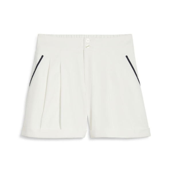 x Arnold Palmer Solid Women's Shorts in Warm White, Size XS, Polyester by PUMA