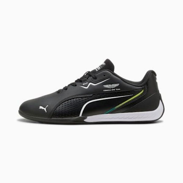 x ASTON MARTIN ARAMCO F1Â® TEAM Drift Cat 11 Low Sneakers Unisex in Black/Green Lux, Size 4, Synthetic by PUMA Shoes