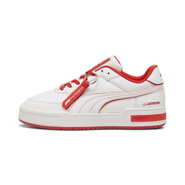 x F1Â® CA Pro Unisex Sneakers in White/Pop Red, Size 10, Textile by PUMA Shoes