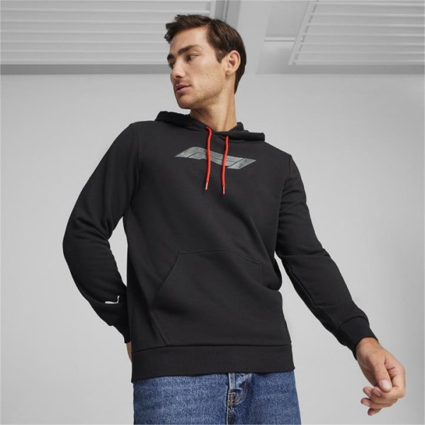 x F1Â® Men's Graphic Hoodie in Black, Size Small, Cotton by PUMA
