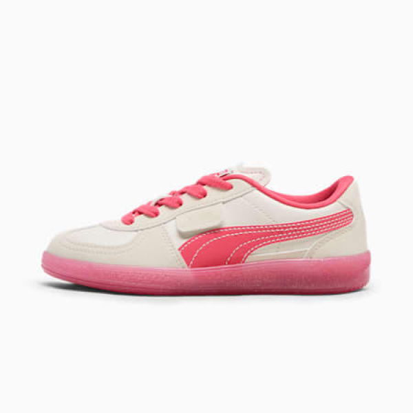 x GABBY'S DOLLHOUSE Kid's Palermo Sneakers in Alpine Snow/Tart Cherry/Desert Dust, Size 11, Rubber by PUMA Shoes