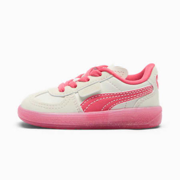 x GABBY'S DOLLHOUSE Toddler's Palermo Sneakers in Alpine Snow/Tart Cherry/Desert Dust, Size 4, Textile by PUMA Shoes