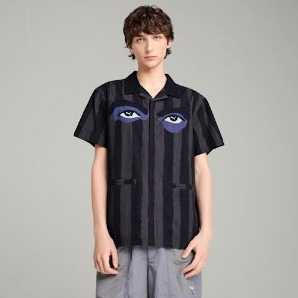 x KIDSUPER Unisex Shirt in New Navy, Size Small, Cotton by PUMA