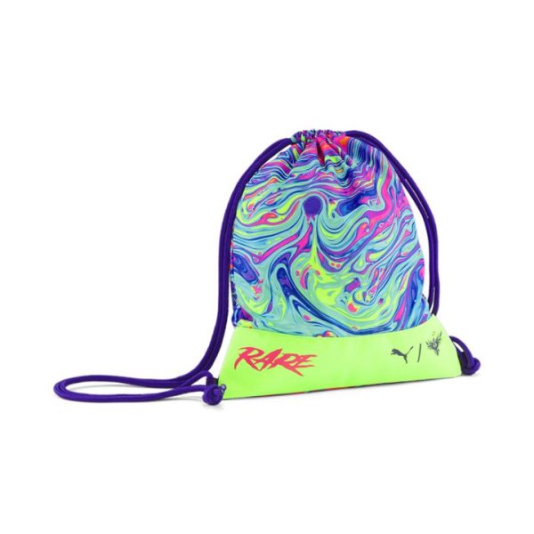 x LAMELO BALL Gymsack in Knockout Pink/Green Gecko, Polyester by PUMA