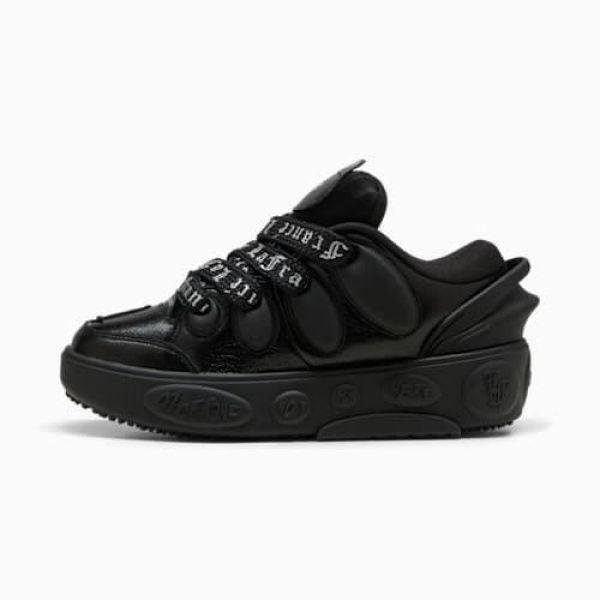 x LAMELO BALL LaFrancÃ© Black Chrome Sneakers - Youth 8