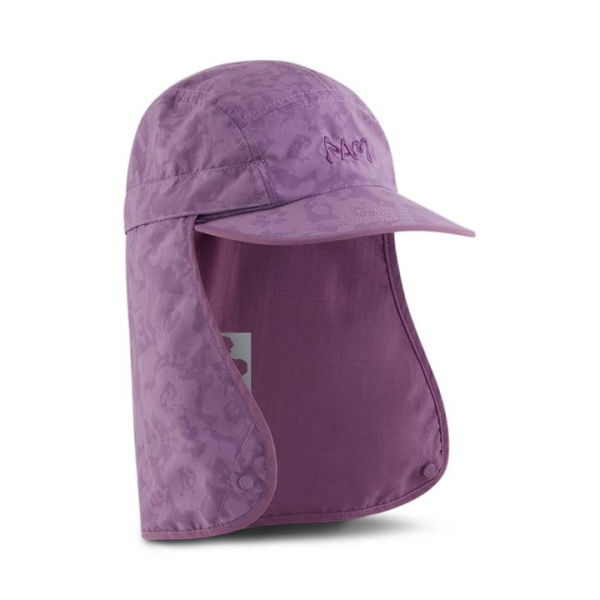 x PERKS AND MINI Reversible Cap in Crushed Berry/Aop, Polyamide by PUMA