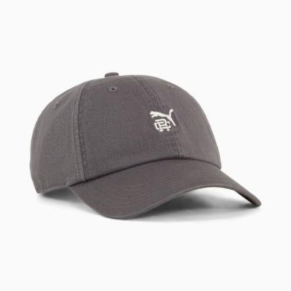 x REIGNING CHAMP Unstructured Golf Cap in Dusky Gray, Cotton by PUMA