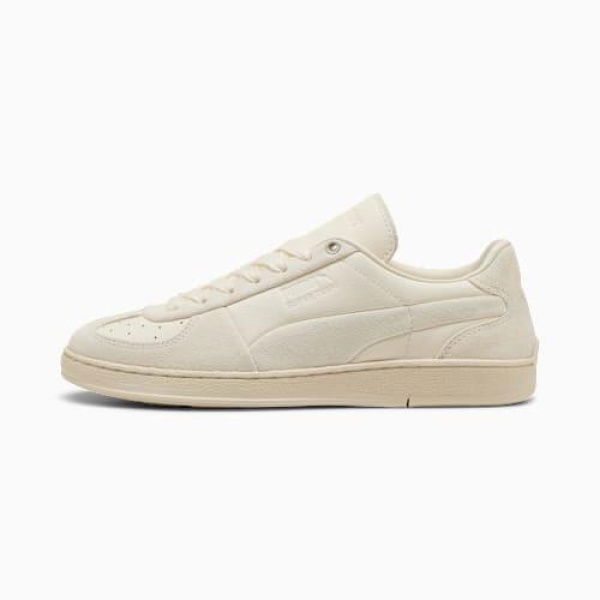 x REPRESENT Super Team Unisex Sneakers in Frosted Ivory/Warm White, Size 9.5, Cow Leather by PUMA