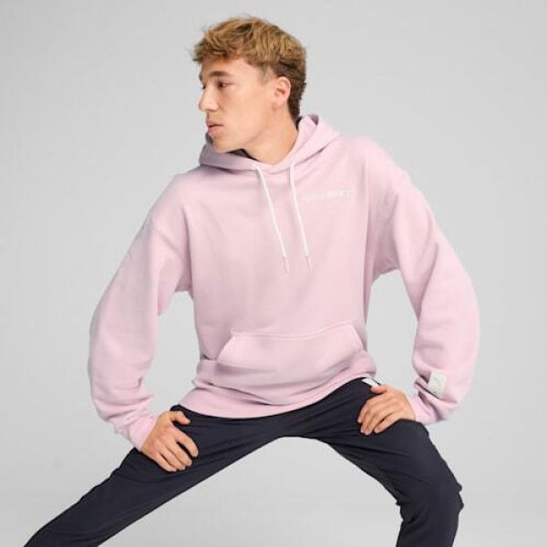 x SAYSKY Hoodie Unisex in Rose Mauve, Size Small, Cotton by PUMA