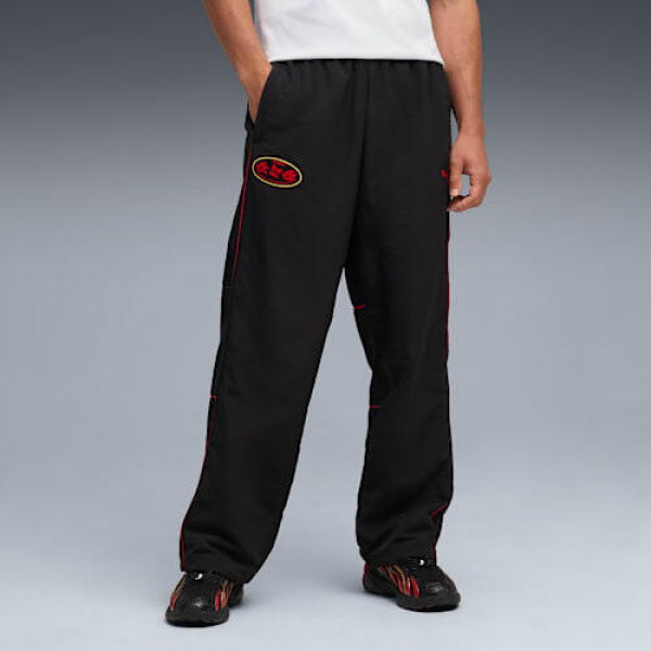 x SONIC THE HEDGEHOG Men's Track Pants in Black, Size Small by PUMA Shoes