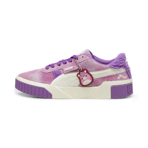 x SQUISHMALLOWS Cali Women's Sneakers in Poison Pink/Fast Pink/Ultraviolet, Size 5.5, Textile by PUMA