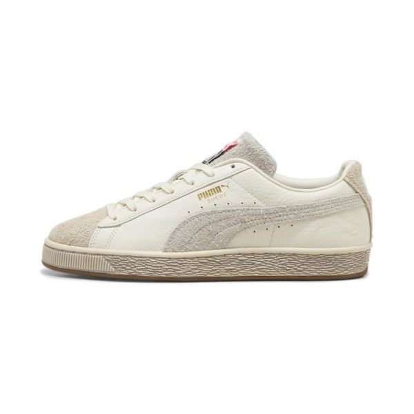 x STAPLE Suede Unisex Sneakers in Warm White/Alpine Snow, Size 14 by PUMA