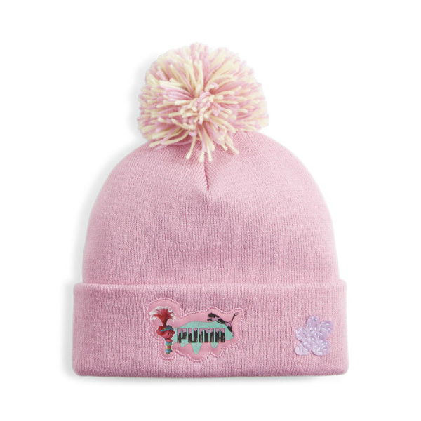 x TROLLS Youth Beanie in Mauved Out, Acrylic by PUMA