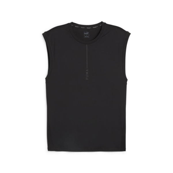 Yogini Lite Mesh Men's Tank Top in Black, Size 2XL, Polyester/Elastane by PUMA