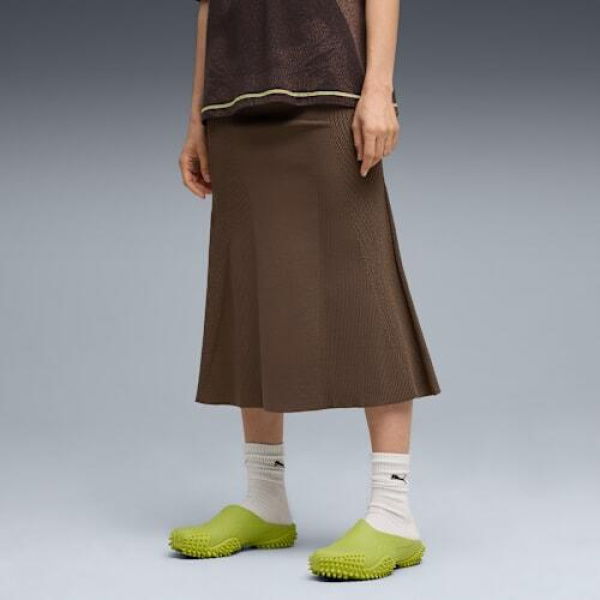 YONA Women's Skirt in Flat Bronze, Size XS, Nylon/Elastane by PUMA