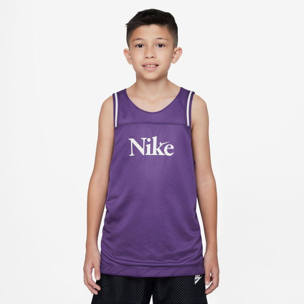 Nike Kids Culture Of Basketball Reversible Jersey Purple L | Rebel Sport