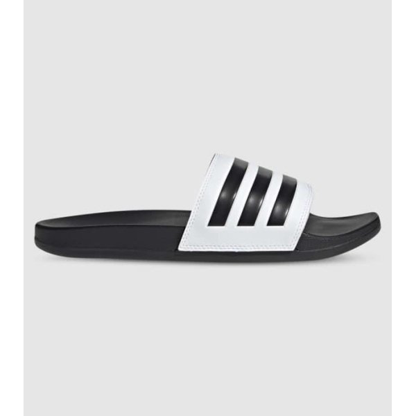 Adidas Adilette Comfort Unisex Slide (White - Size 9)