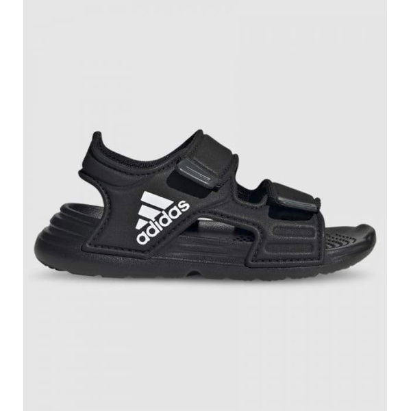 Adidas Altaswim (Ps) Kids (Black - Size 6)