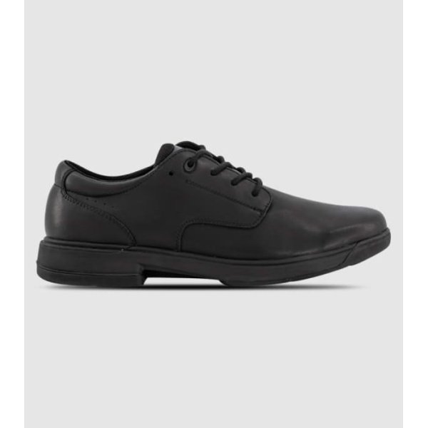 Alpha Dux (2E Wide) Senior Boys School Shoes Shoes (Black - Size 8.5)