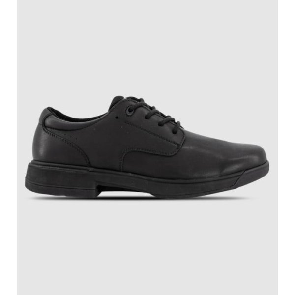 Alpha Dux Senior Girls School Shoes Shoes (Black - Size 10.5)