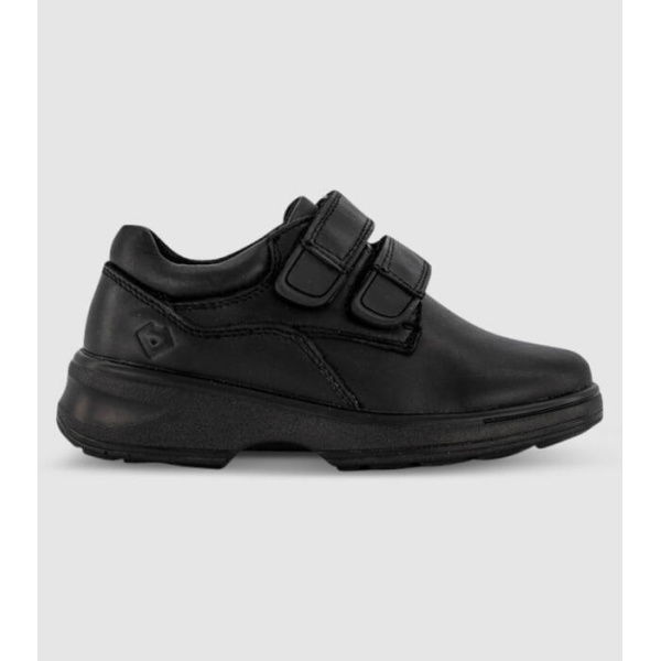 Alpha Stevie 2 Junior School Shoes Shoes (Black - Size 11.5)