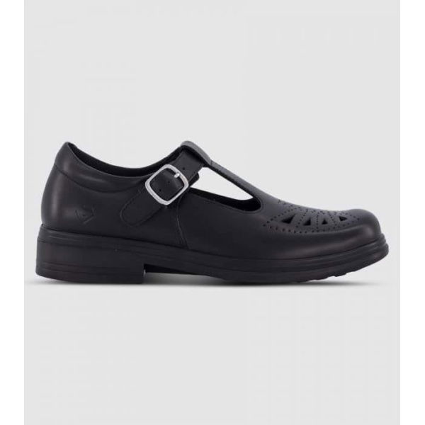Alpha Zahli Senior Girls T Shoes (Black - Size 7.5)