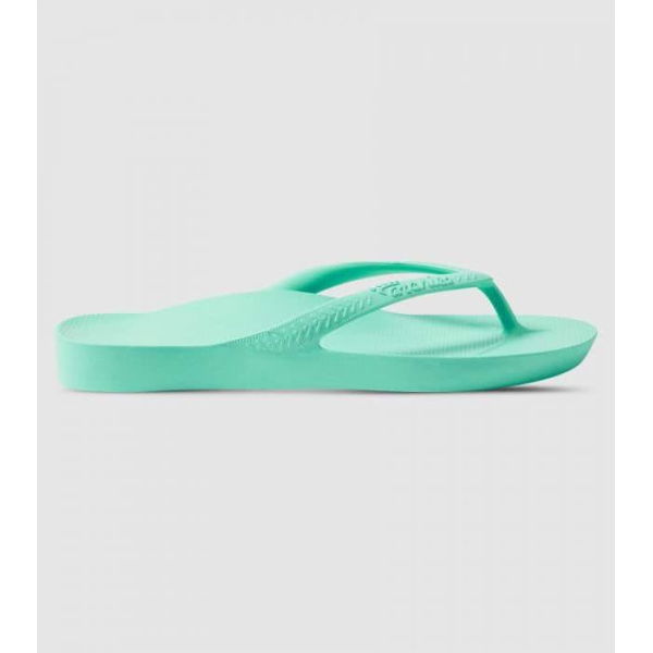 Archies Arch Support Kids Thong (Green - Size 10)