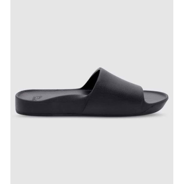 Archies Arch Support Unisex Slides (Black - Size 10)