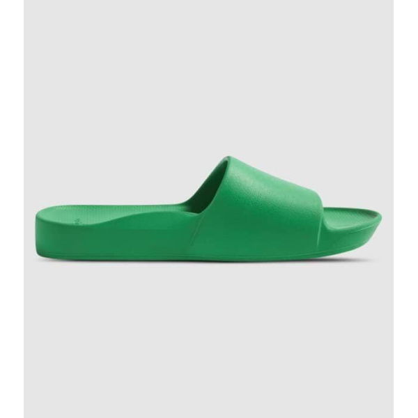 Archies Arch Support Unisex Slides (Green - Size 10)