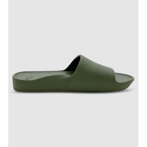 Archies Arch Support Unisex Slides (Green - Size 14)