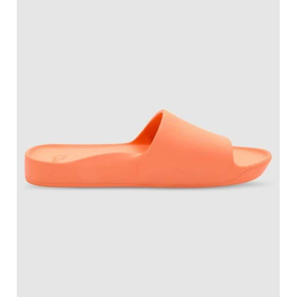 Archies Arch Support Unisex Slides (Orange - Size 10)