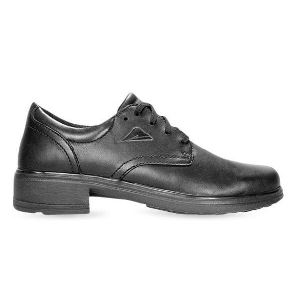 Ascent Adiva 2 Senior Girls School Shoes Shoes (Black - Size 11)