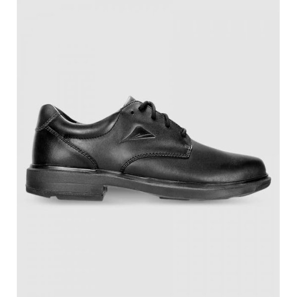 Ascent Apex Max 3 (E Wide) Senior Boys School Shoes Shoes (Black - Size 10)