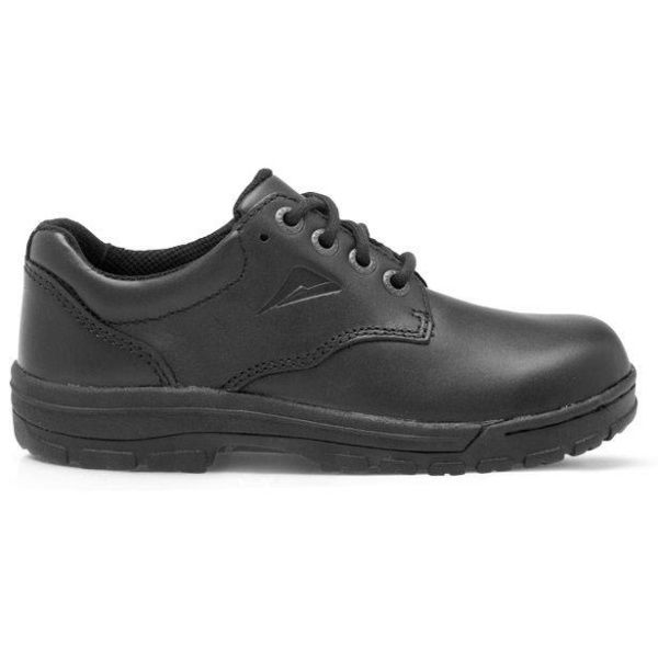 Ascent Crusade Junior Boys School Shoes Shoes (Black - Size 10)